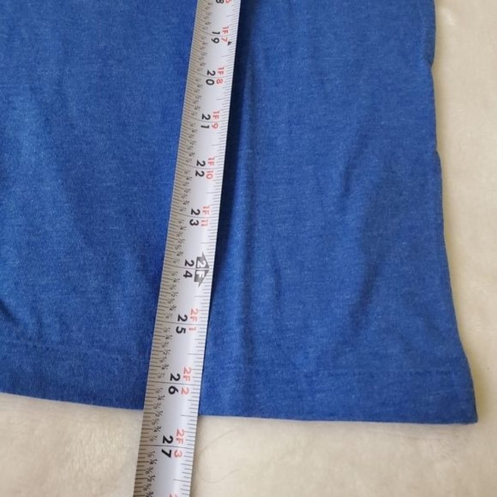 Polo Ralph Lauren men V Neck T-shirt Short Sleeve Blue Color Size Medium nwot - Picture 6 of 6